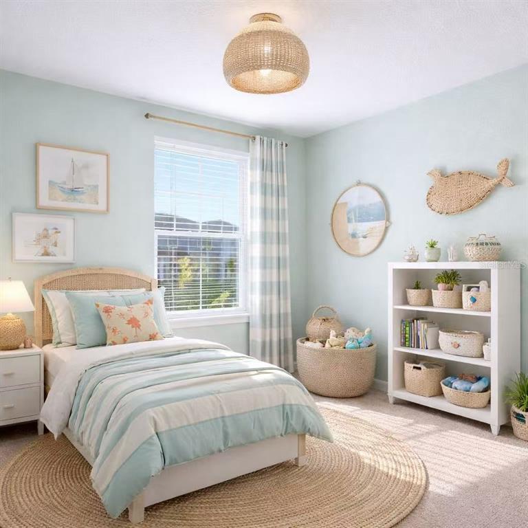 10379 Folly Beach Road Orlando, FL 32827 - Photo 11 of 54 a bedroom with a bed and window