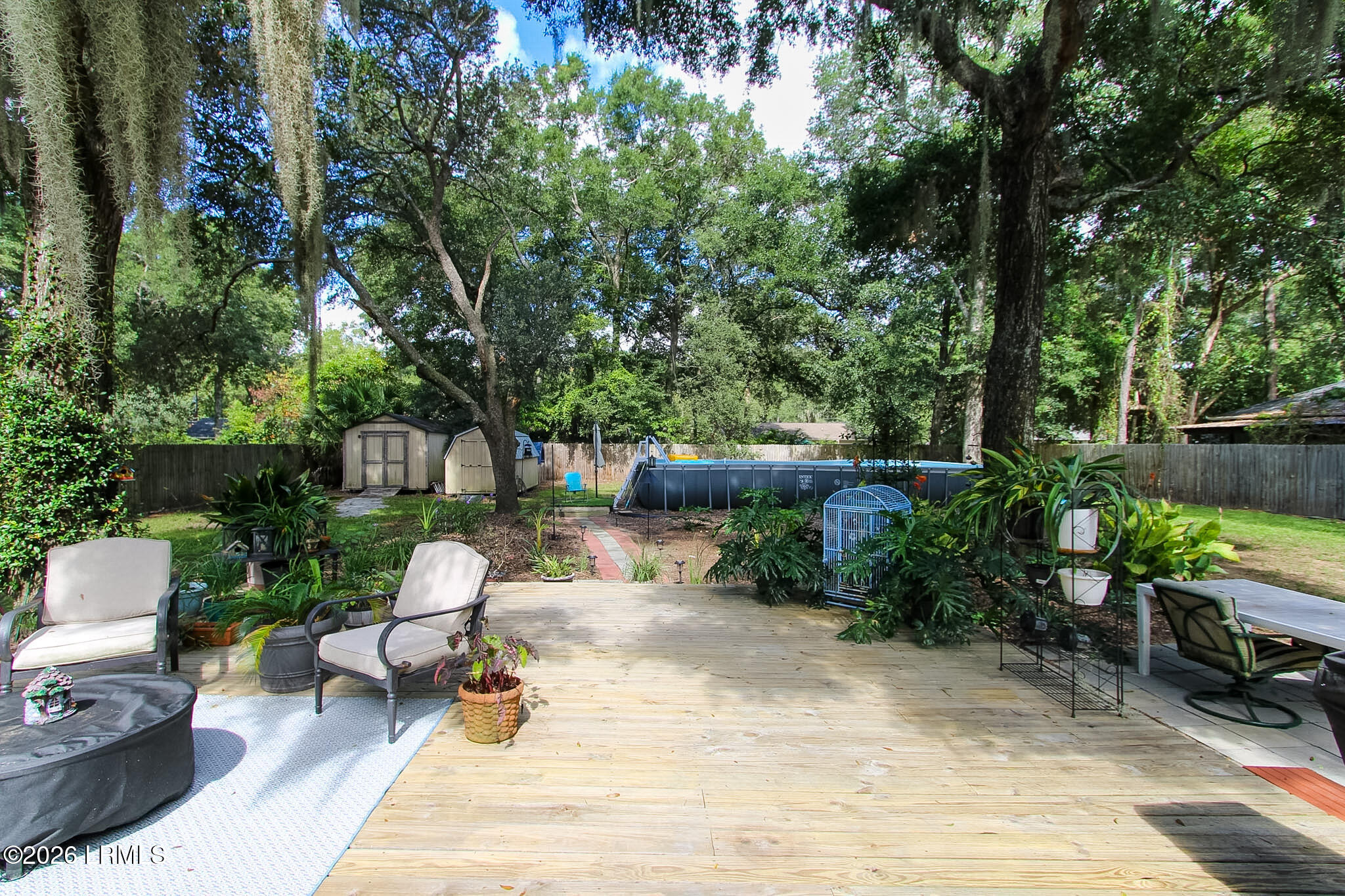 15 Bent Oak Road Beaufort, SC 29907 - Photo 21 of 22 Backyard