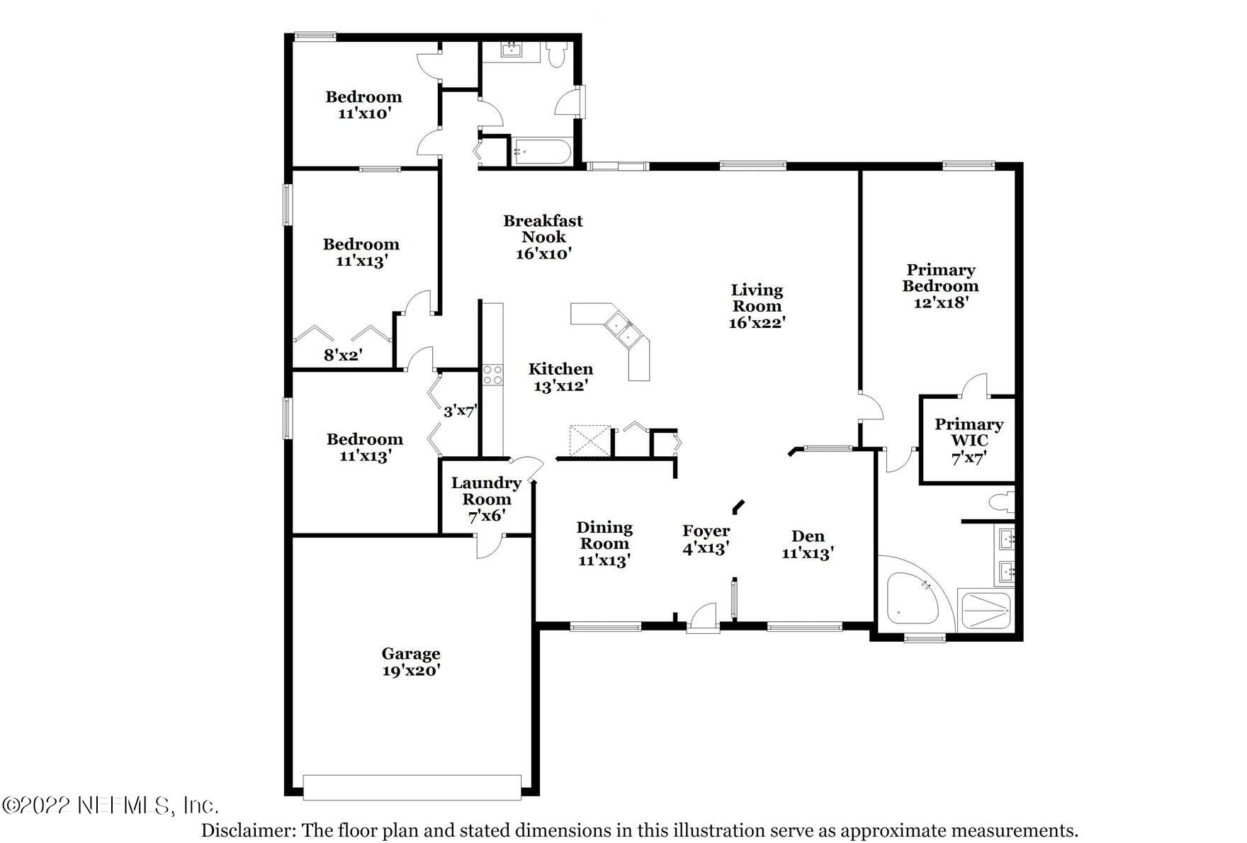 3446 Bristol Bridge Road Orange Park, FL 32073 - Photo 16 of 16 001-photo-floor-plan-12104843