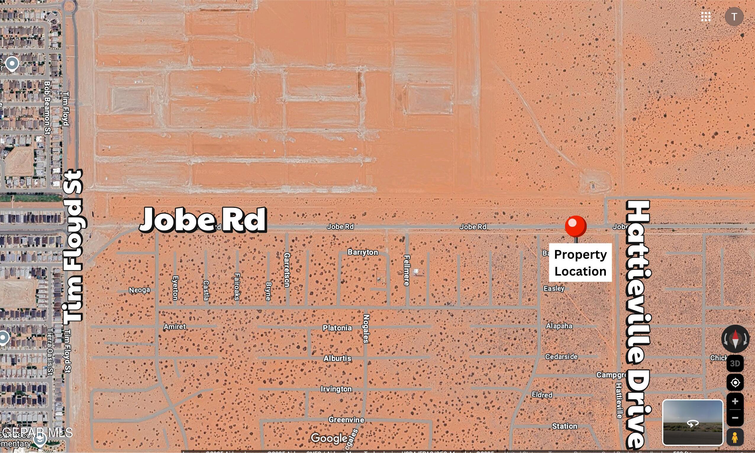 Lot 16 Jobe Road El Paso, TX 79938 - Photo 4 of 18 map