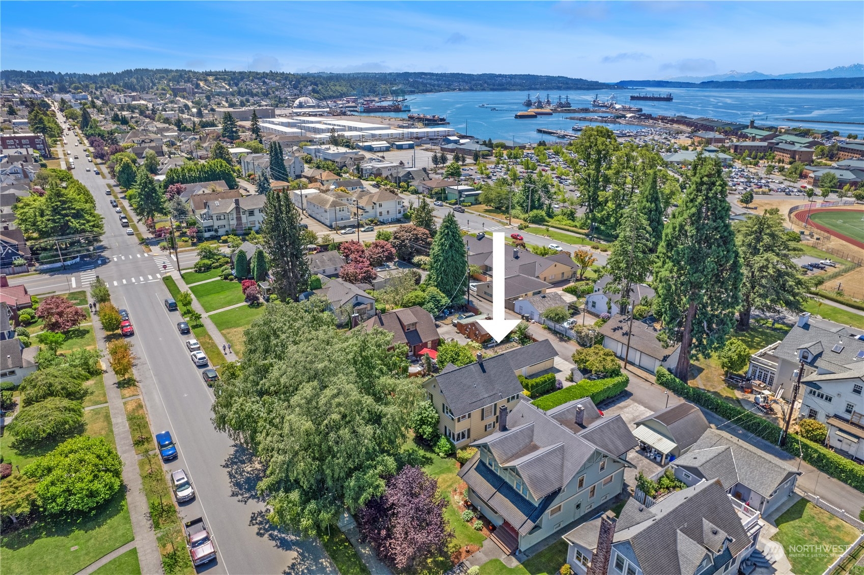 1812 Rucker Avenue Everett, WA 98201 - Photo 35 of 36 an aerial view of multiple house