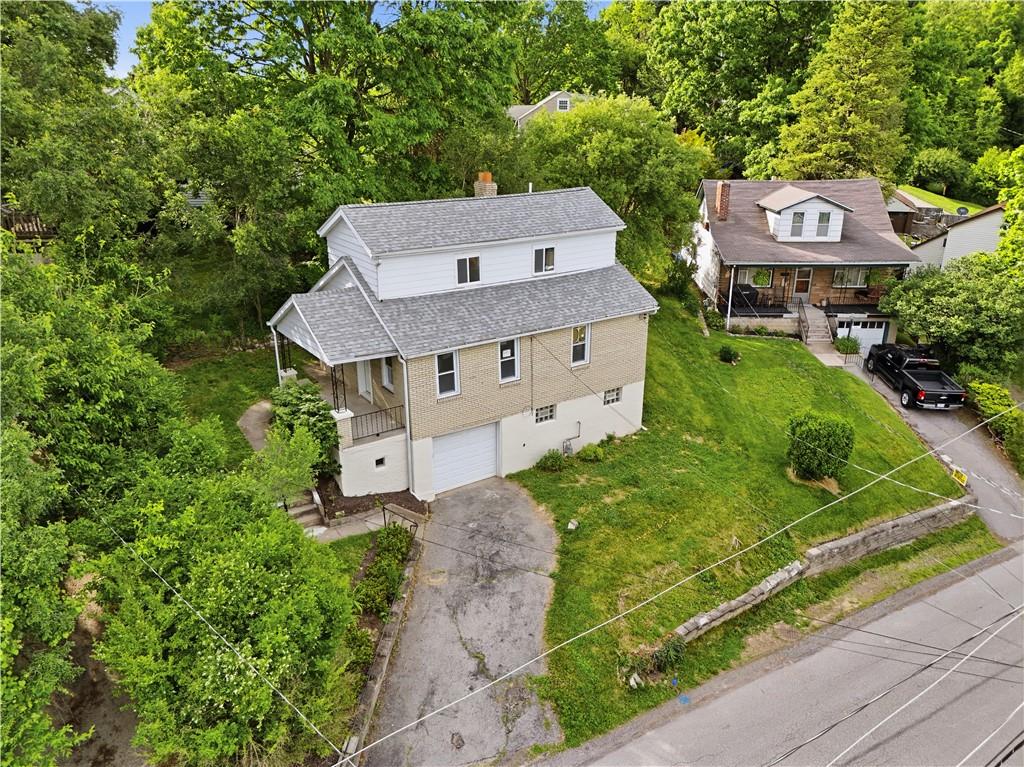 480 Songo Street Pittsburgh, PA 15227 - Photo 36 of 36 an aerial view of a house with a garden