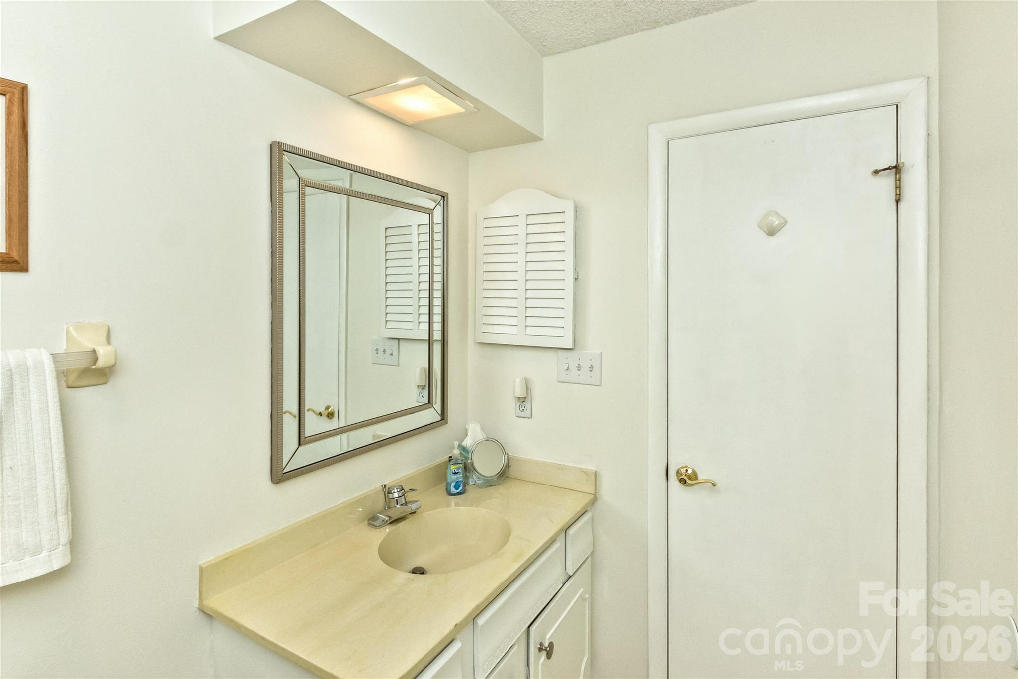 503 Crowfields Lane Asheville, NC 28803 - Photo 29 of 41 a bathroom with a sink a mirror and a shower
