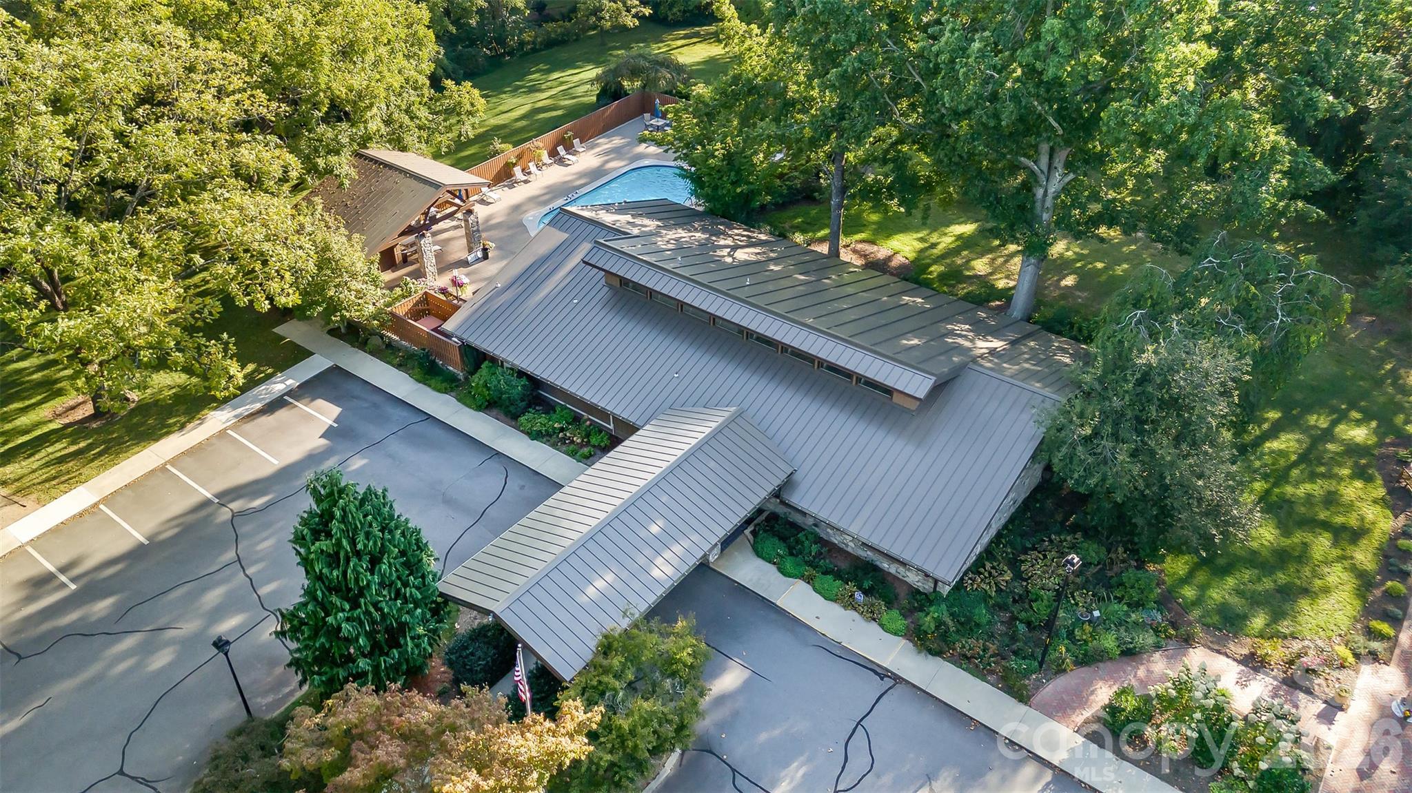 503 Crowfields Lane Asheville, NC 28803 - Photo 37 of 41 a house view with a outdoor space