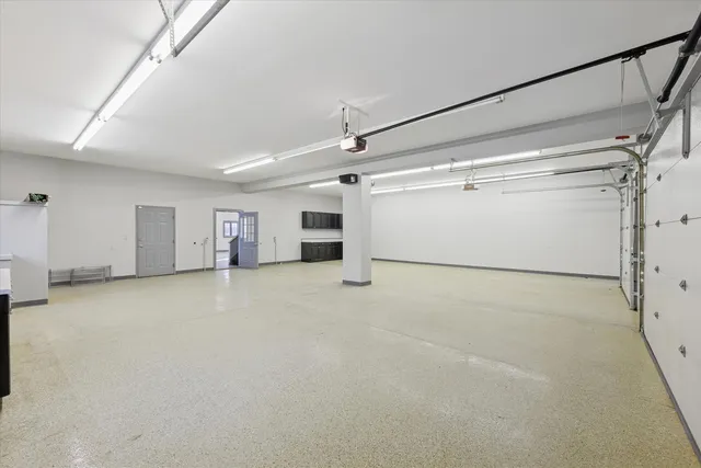 a view of a livingroom with an empty space