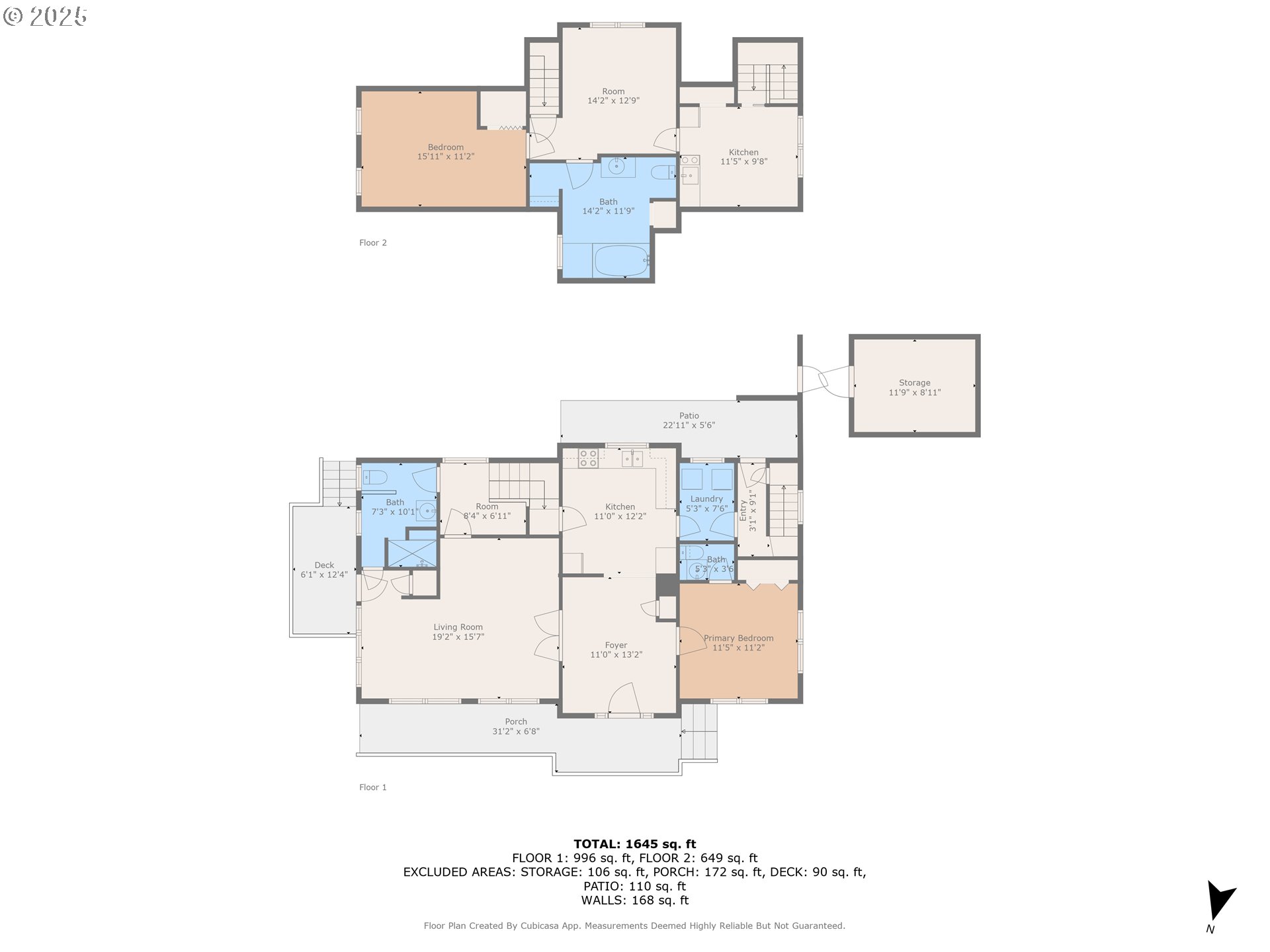 289 Harbor Street Florence, OR 97439 - Photo 47 of 47 a picture of floor plan