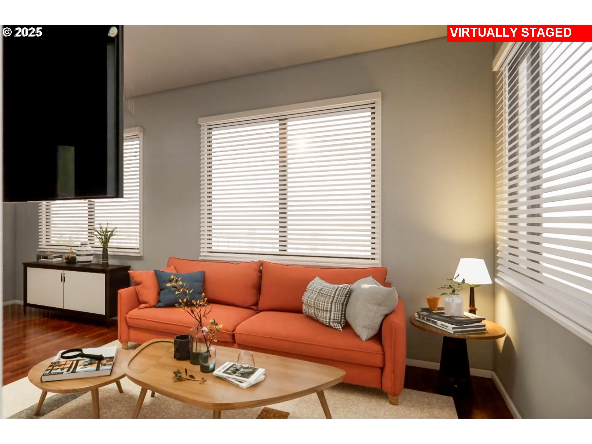 289 Harbor Street Florence, OR 97439 - Photo 9 of 47 a living room with furniture and a flat screen tv