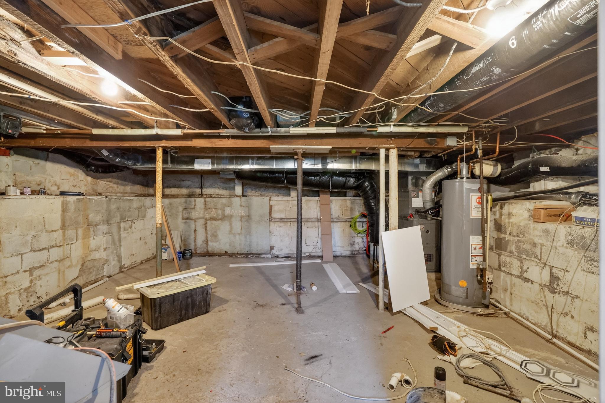 6710 Woodland Road Morningside, MD 20746 - Photo 33 of 50 Unfinished Basement