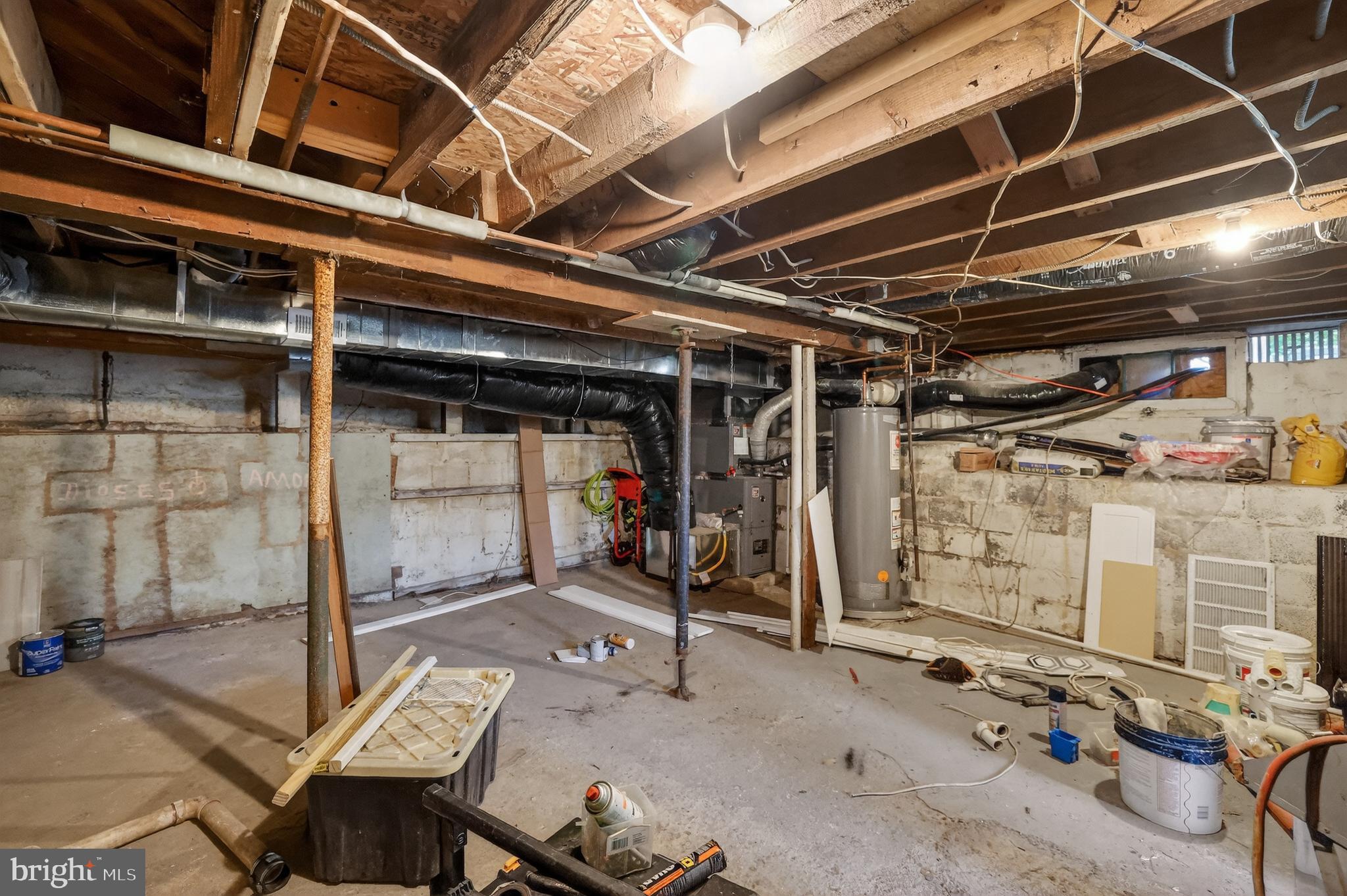6710 Woodland Road Morningside, MD 20746 - Photo 34 of 50 Unfinished Basement