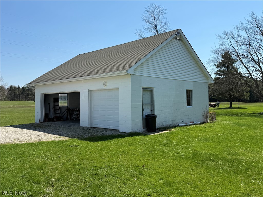 17373 Stocking Road Thompson, OH 44086 - Photo 28 of 37 front of garage