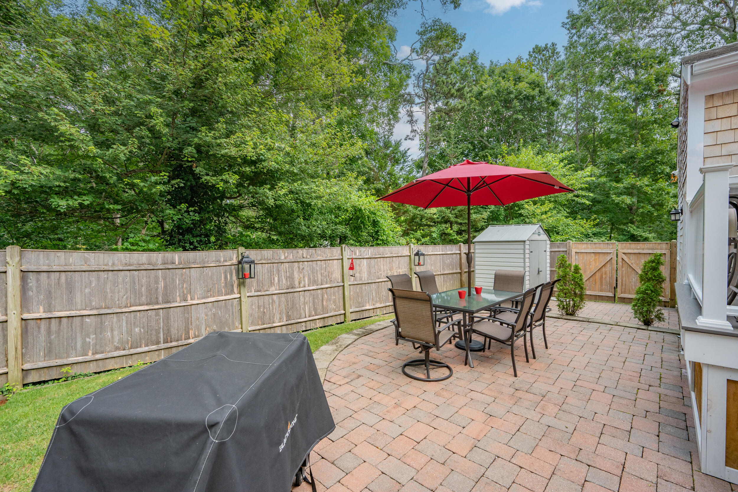 19 Shagbark Road Forestdale, MA 02644 - Photo 31 of 44 a view of a patio with furniture