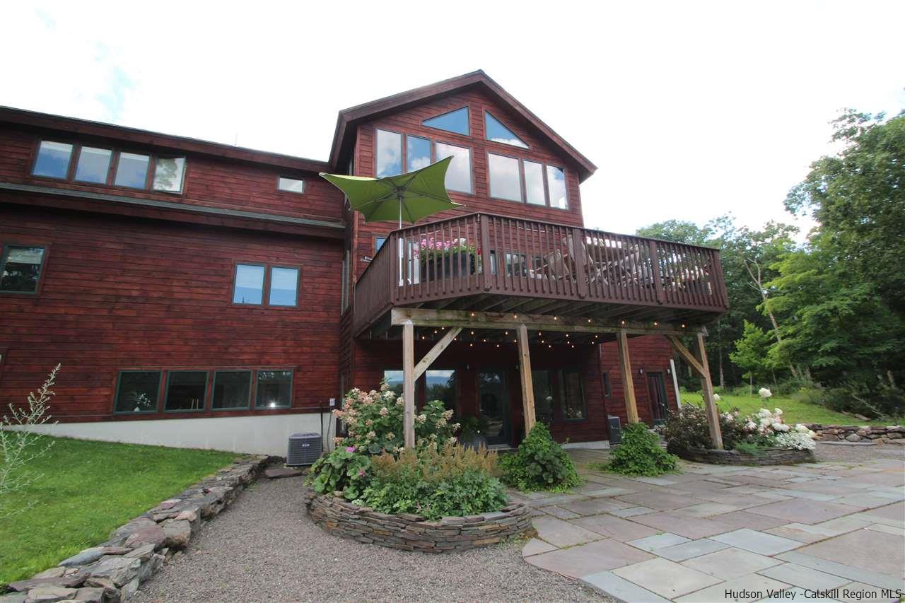 90 High Rocks Road Glenford, NY 12433 - Photo 24 of 34 a front view of a house with garden