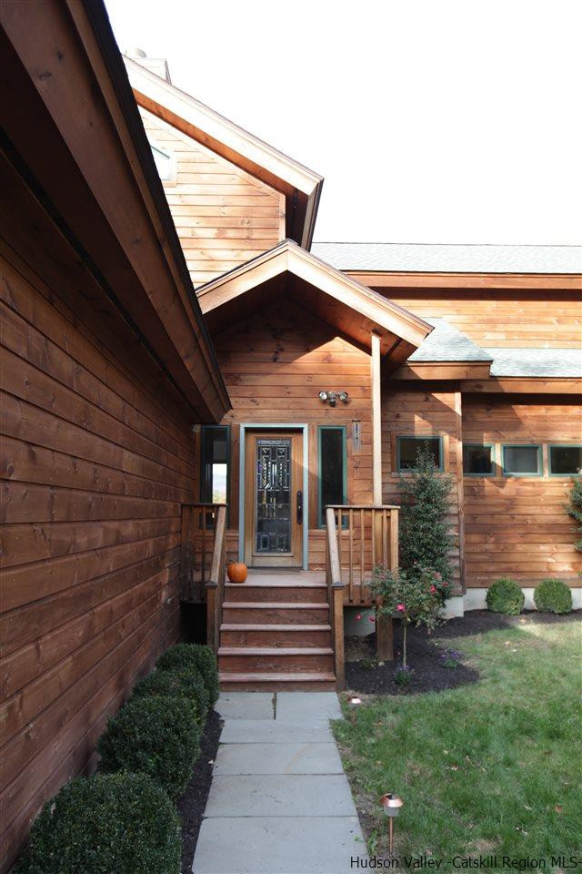 90 High Rocks Road Glenford, NY 12433 - Photo 34 of 34 a front view of a house with garden