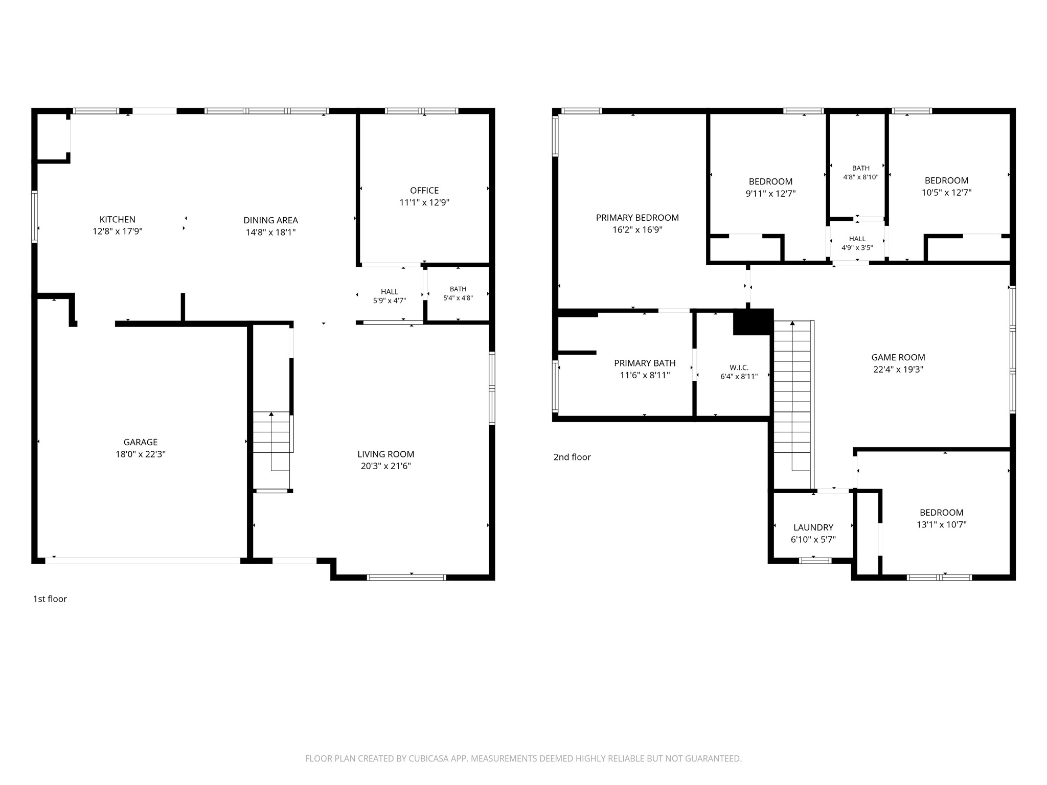 11642 Quinn Ridge Way Houston, TX 77038 - Photo 22 of 22 Floor Plan