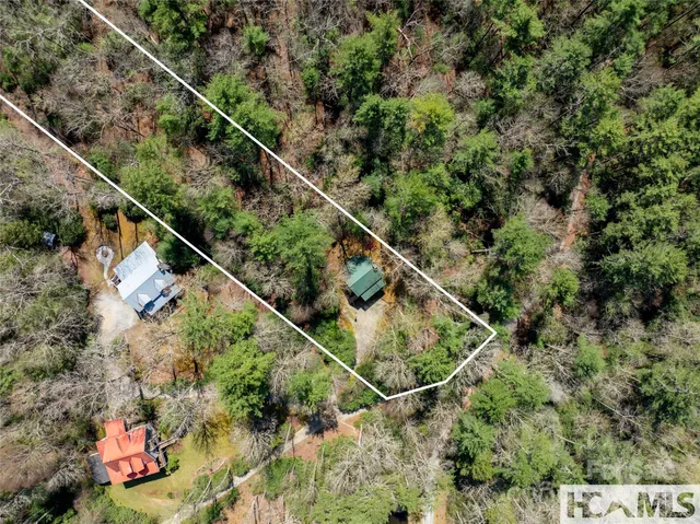 a bird view of building