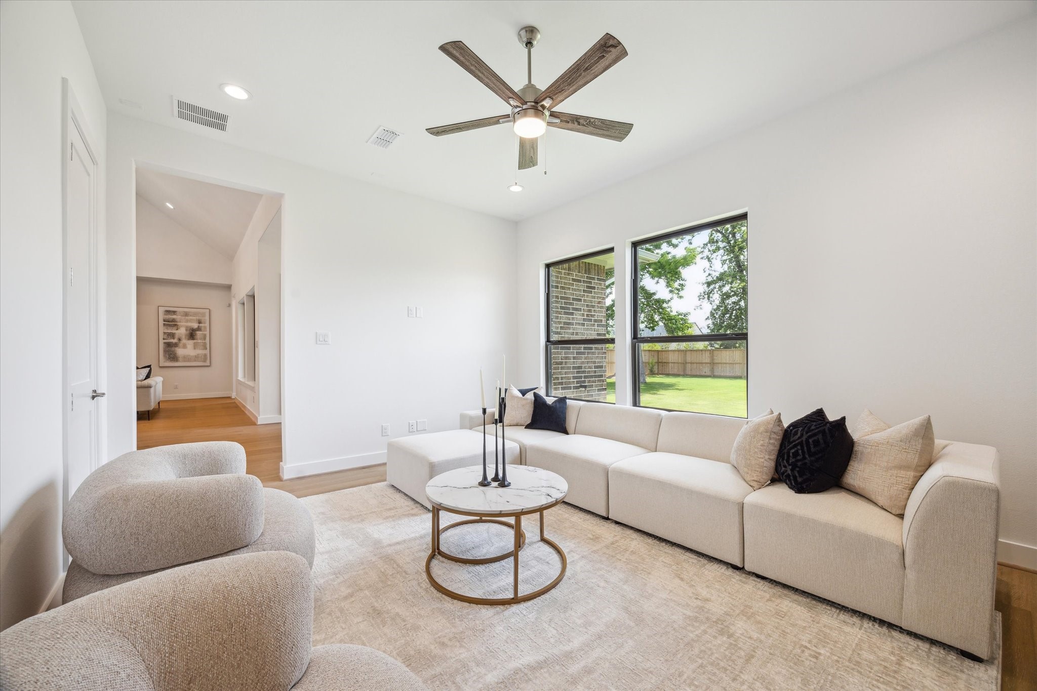 403 Venado View Court Conroe, TX 77304 - Photo 16 of 39 Another view of the 1st floor Flex Space.