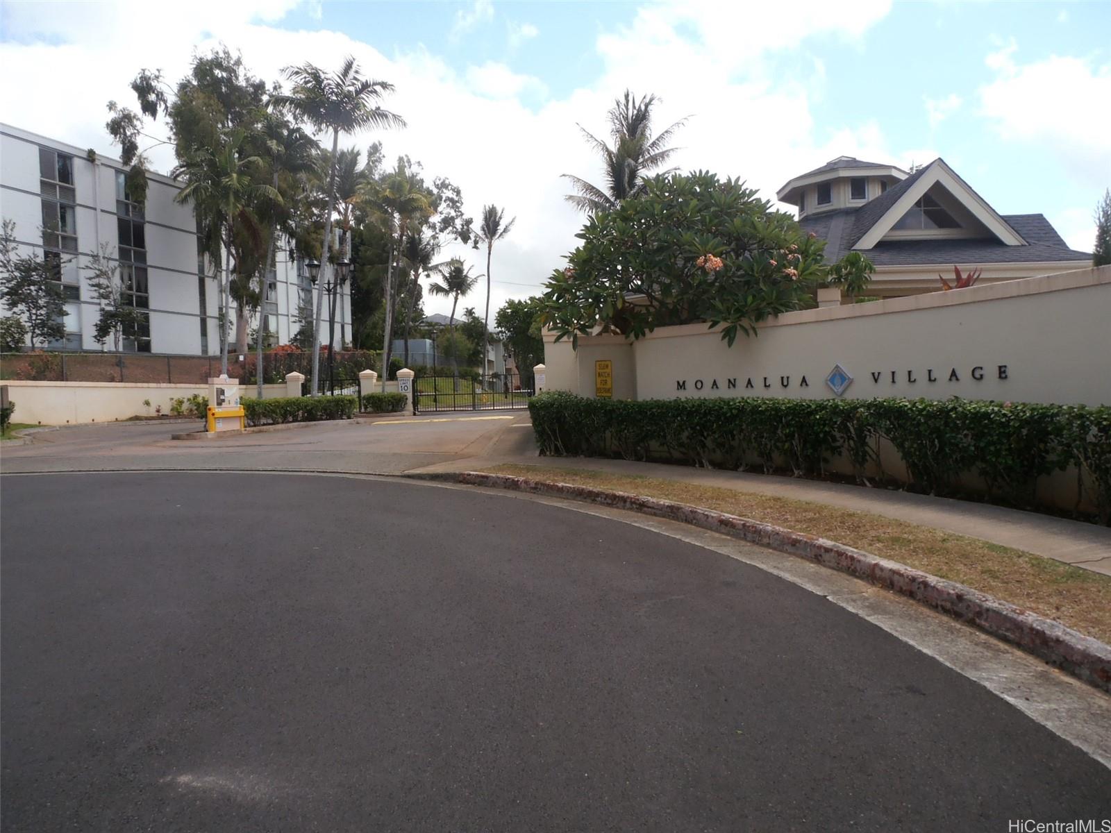 1337 Moanalualani Way, Unit 11H Honolulu, HI 96819 - Photo 19 of 19 a view of a street with a house in the background