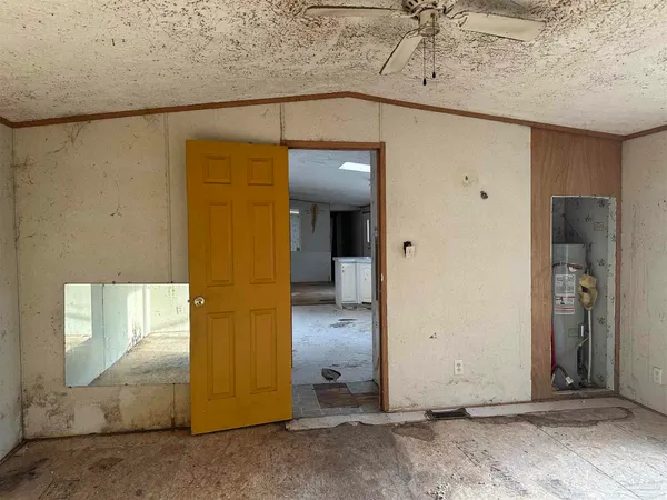 an entrance view of a house