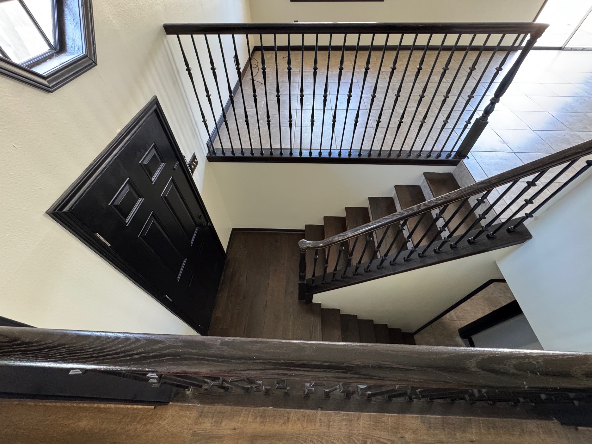 7716 Champion Pines Drive Spring, TX 77379 - Photo 4 of 17 Front door with up & down steps leading to Living & M. Bed