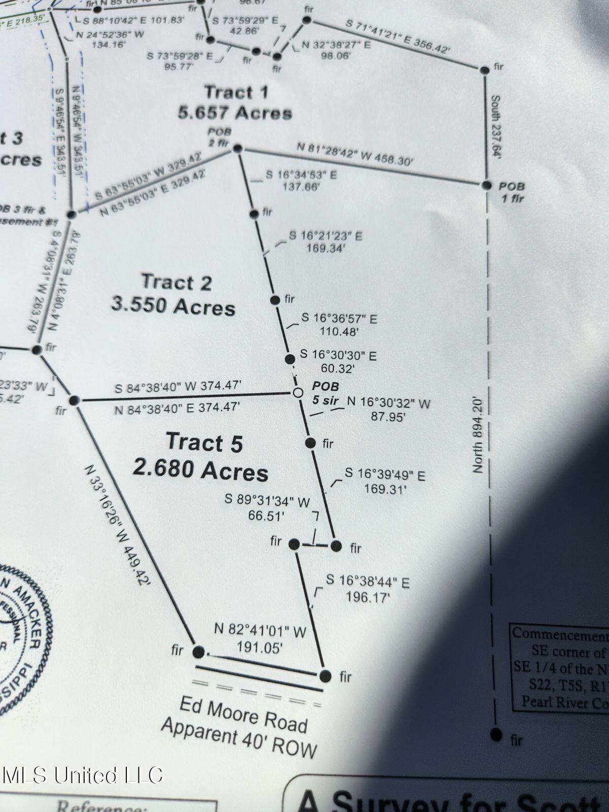 0 Ed Moore Road Picayune, MS 39466 - Photo 2 of 4 image000000