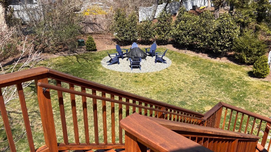 31 North Street Edgartown, MA 02539 - Photo 10 of 49 a view of a balcony with two chairs