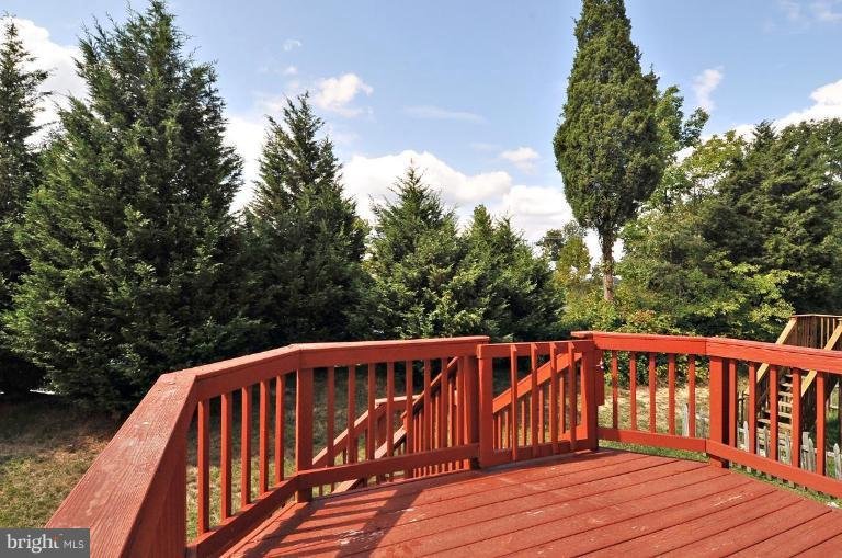 7554 Maury Road Windsor Mill, MD 21244 - Photo 8 of 15 Deck - View from