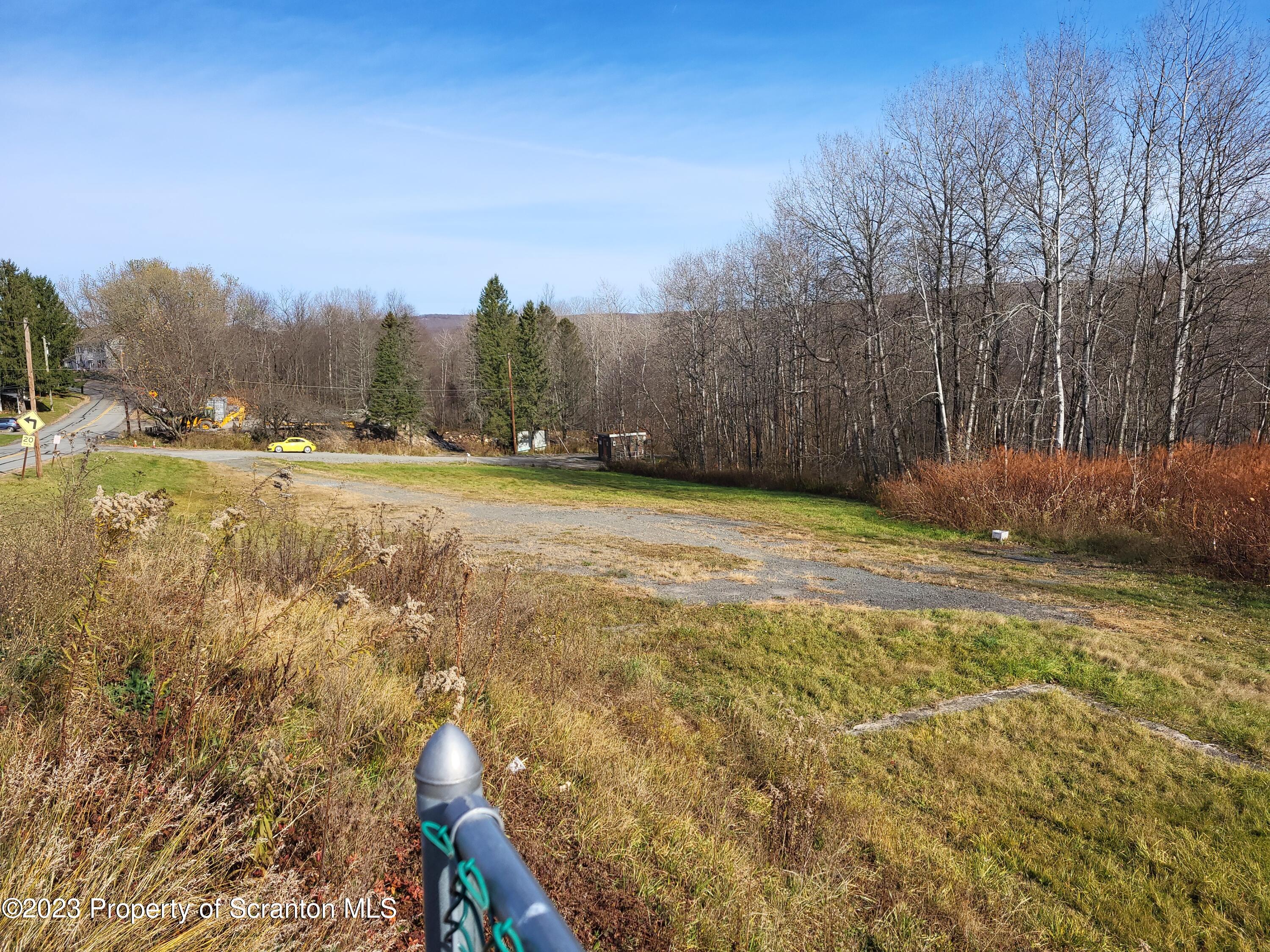 500-block Clinton Street Vandling, PA 18421 - Photo 7 of 14 a view of a yard with an trees