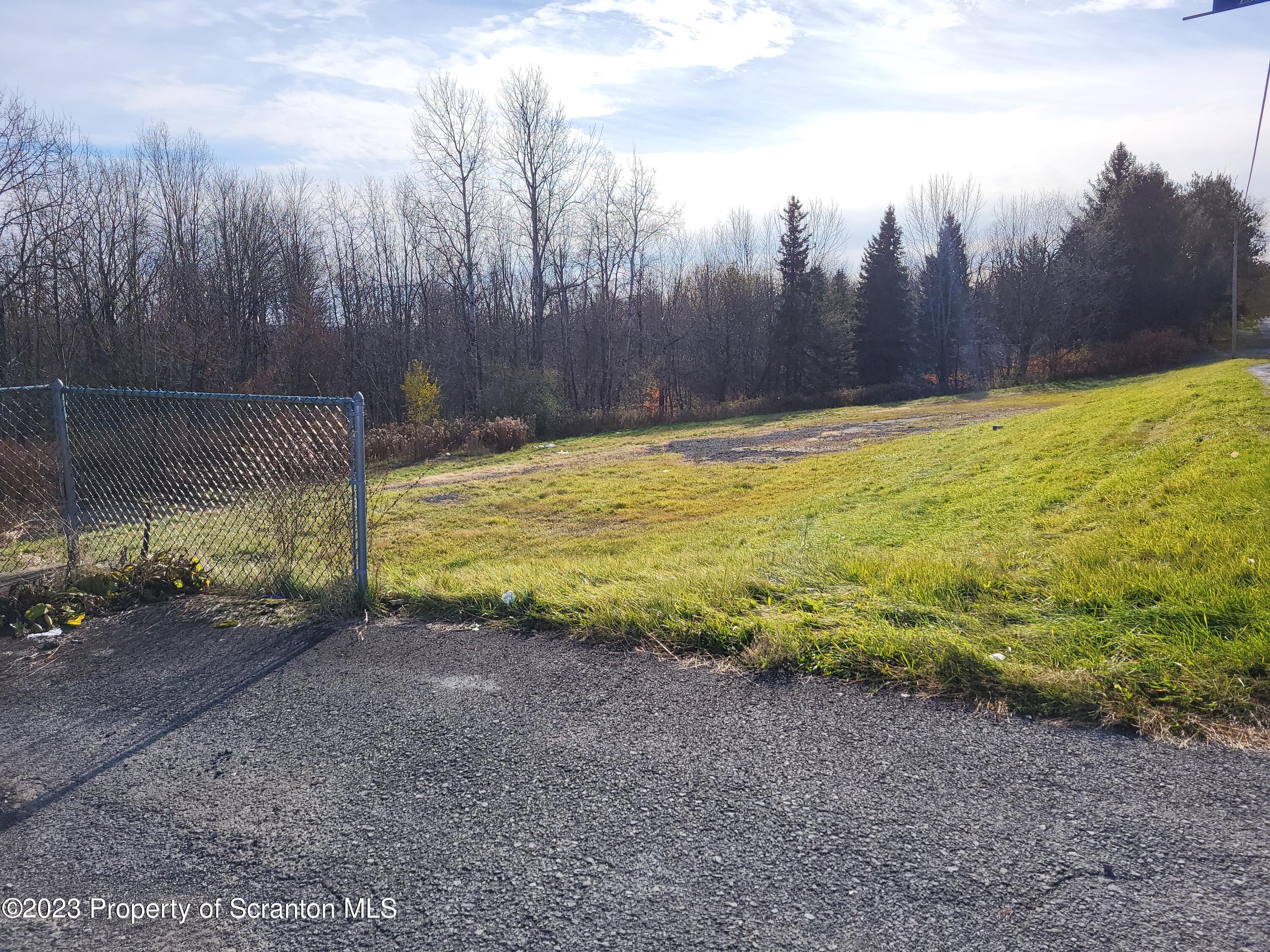 500-block Clinton Street Vandling, PA 18421 - Photo 8 of 14 a view of a backyard with large trees