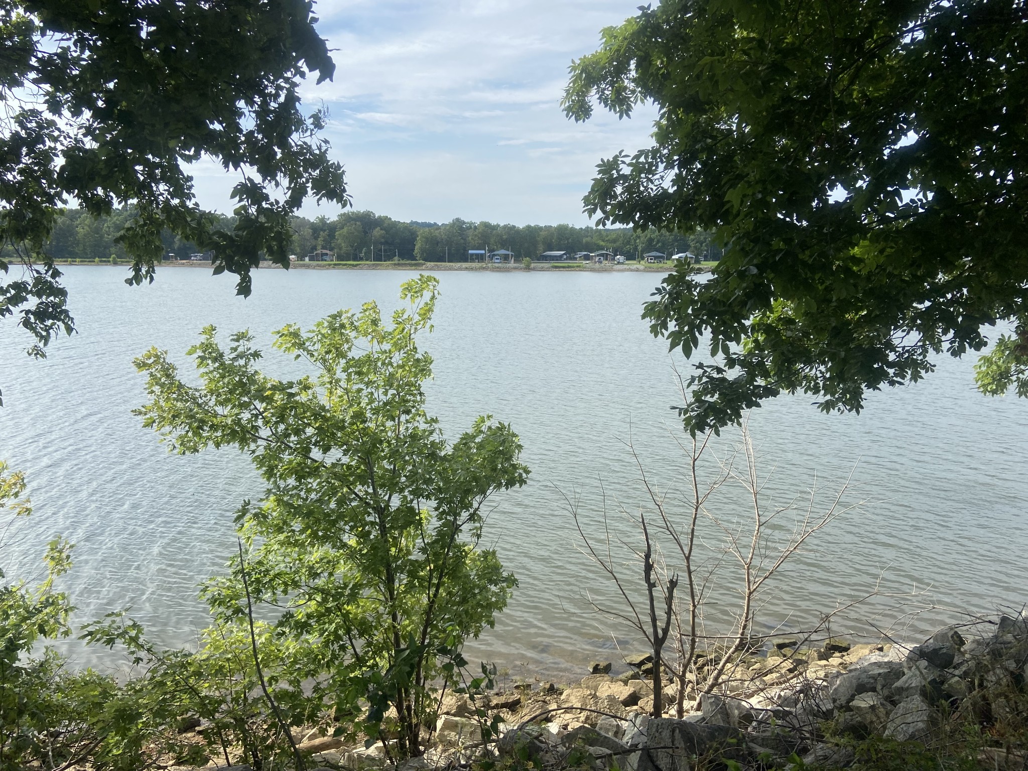 0 Yarbro Landing Lane Decaturville, TN 38329 - Photo 5 of 9 a view of a lake with houses