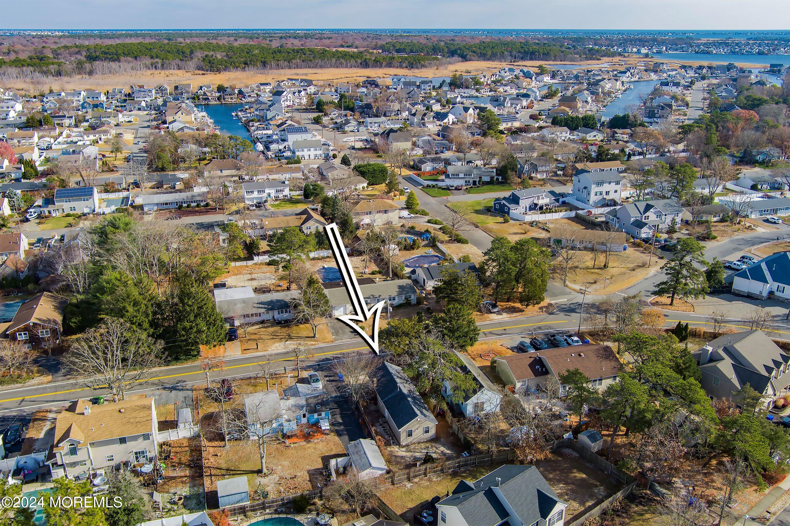 170 Cherry Quay Road Brick, NJ 08723 - Photo 26 of 28 an aerial view of residential building and parking space