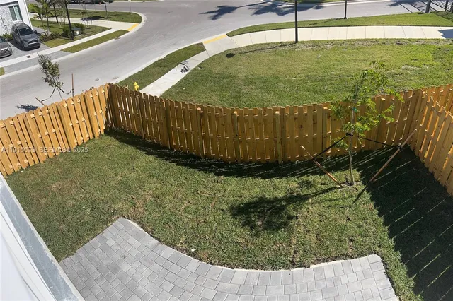 a view of outdoor space and garden