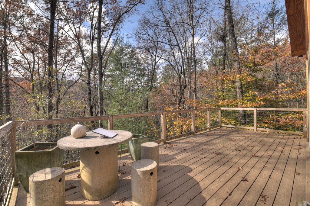 175 Big Creek Road Cherry Log, GA 30522 - Photo 26 of 40 a view of a chairs and tables on the wooden floor