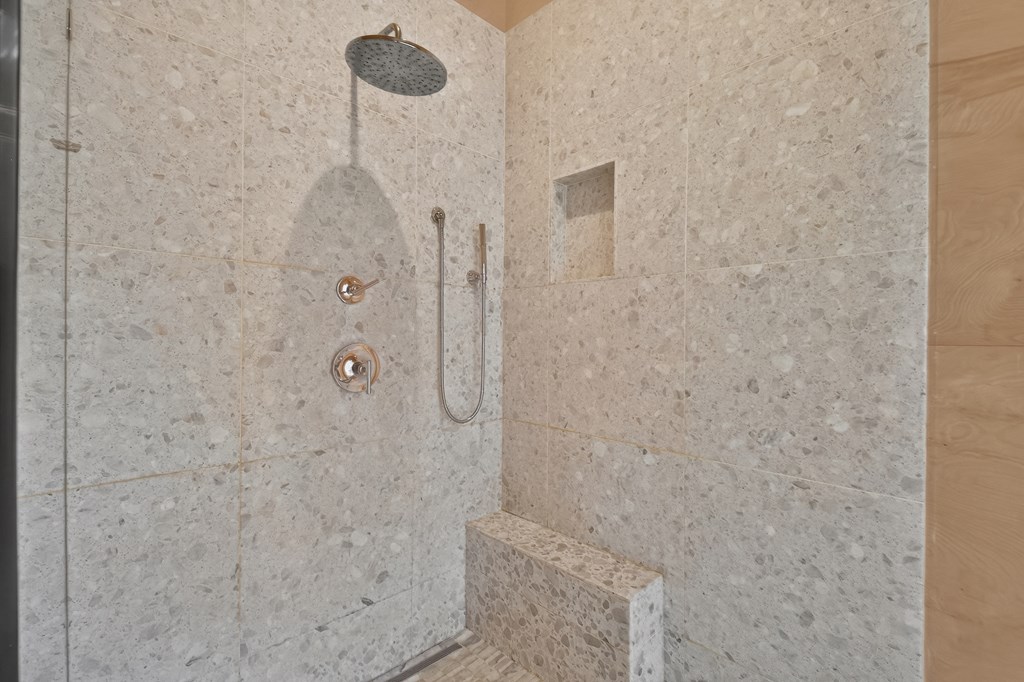 175 Big Creek Road Cherry Log, GA 30522 - Photo 28 of 40 a bathroom with a shower