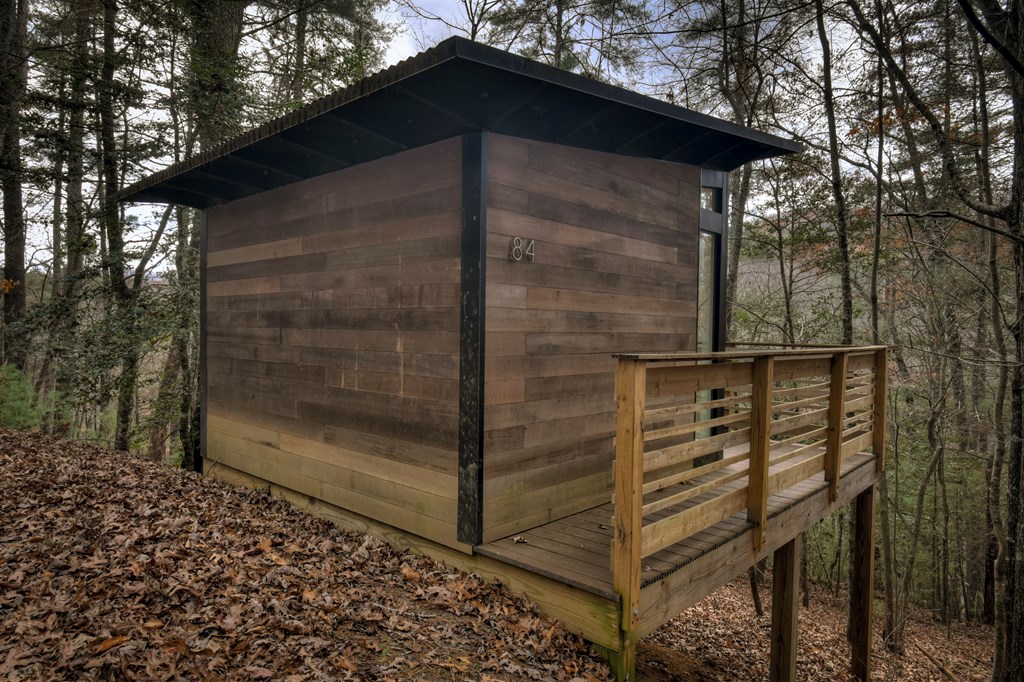 175 Big Creek Road Cherry Log, GA 30522 - Photo 36 of 40 a backyard of a house with lots of green space