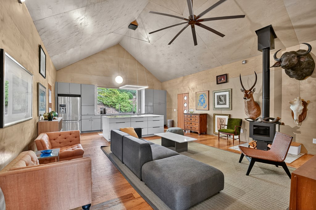 175 Big Creek Road Cherry Log, GA 30522 - Photo 7 of 40 a living room with furniture and a large window