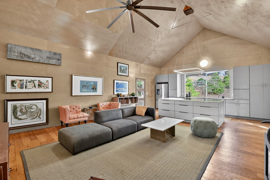175 Big Creek Road Cherry Log, GA 30522 - Photo 9 of 40 a living room with furniture and a wooden floor