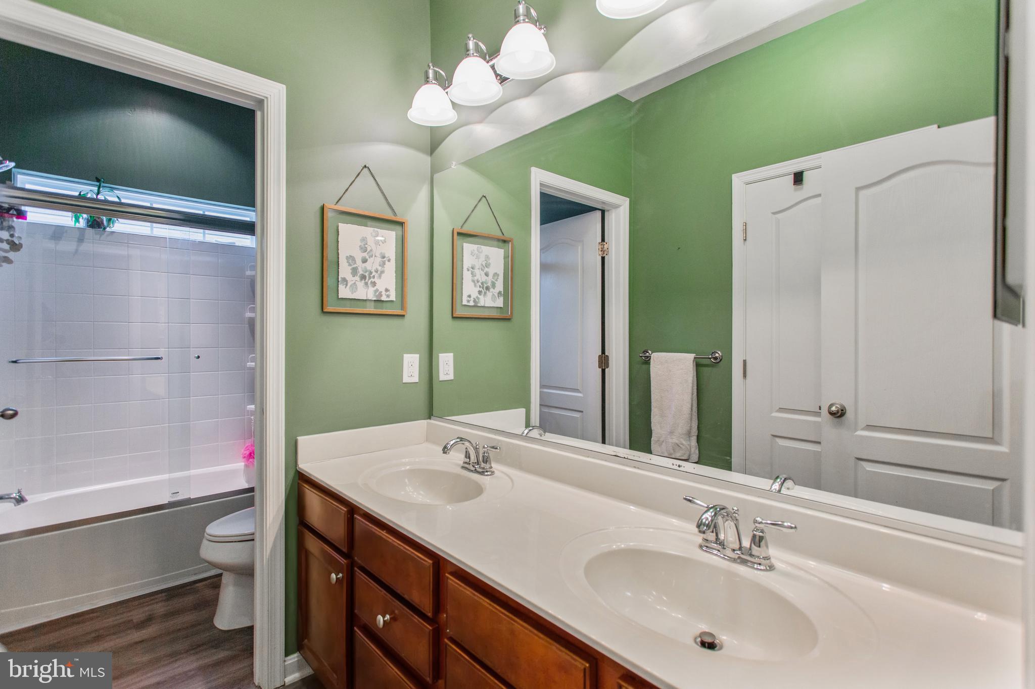 1220 Bradley Road Severn, MD 21144 - Photo 37 of 62 2nd Level Hallway Bathroom