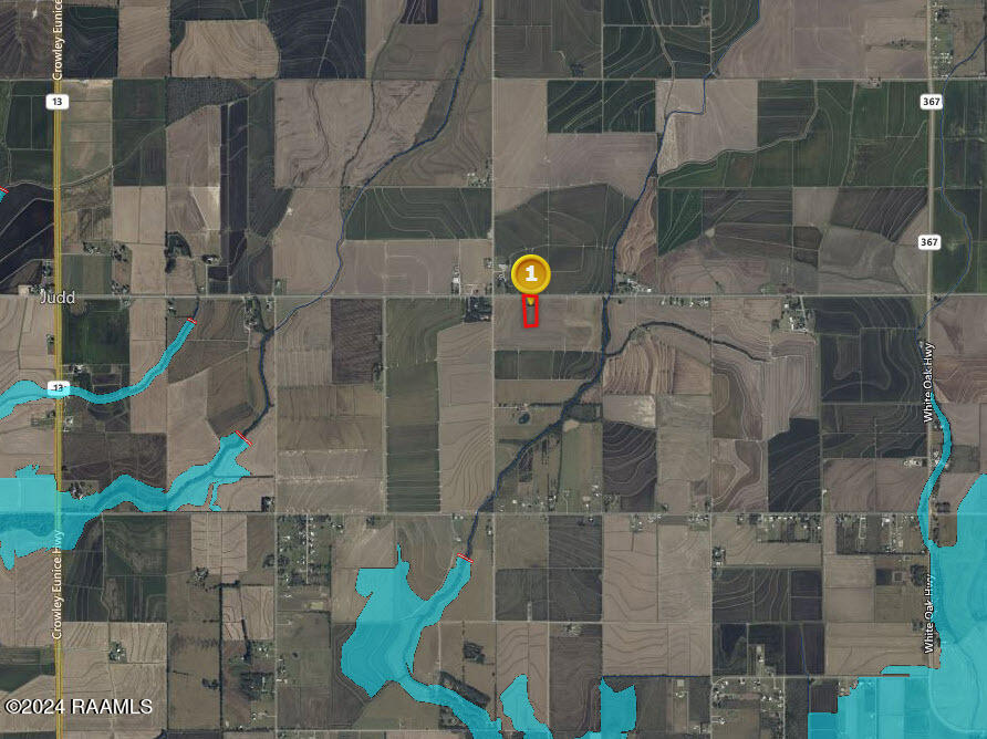0 Branch Branch Branch, LA 70516 - Photo 4 of 4 Lot 4 - Aerial Flood Map