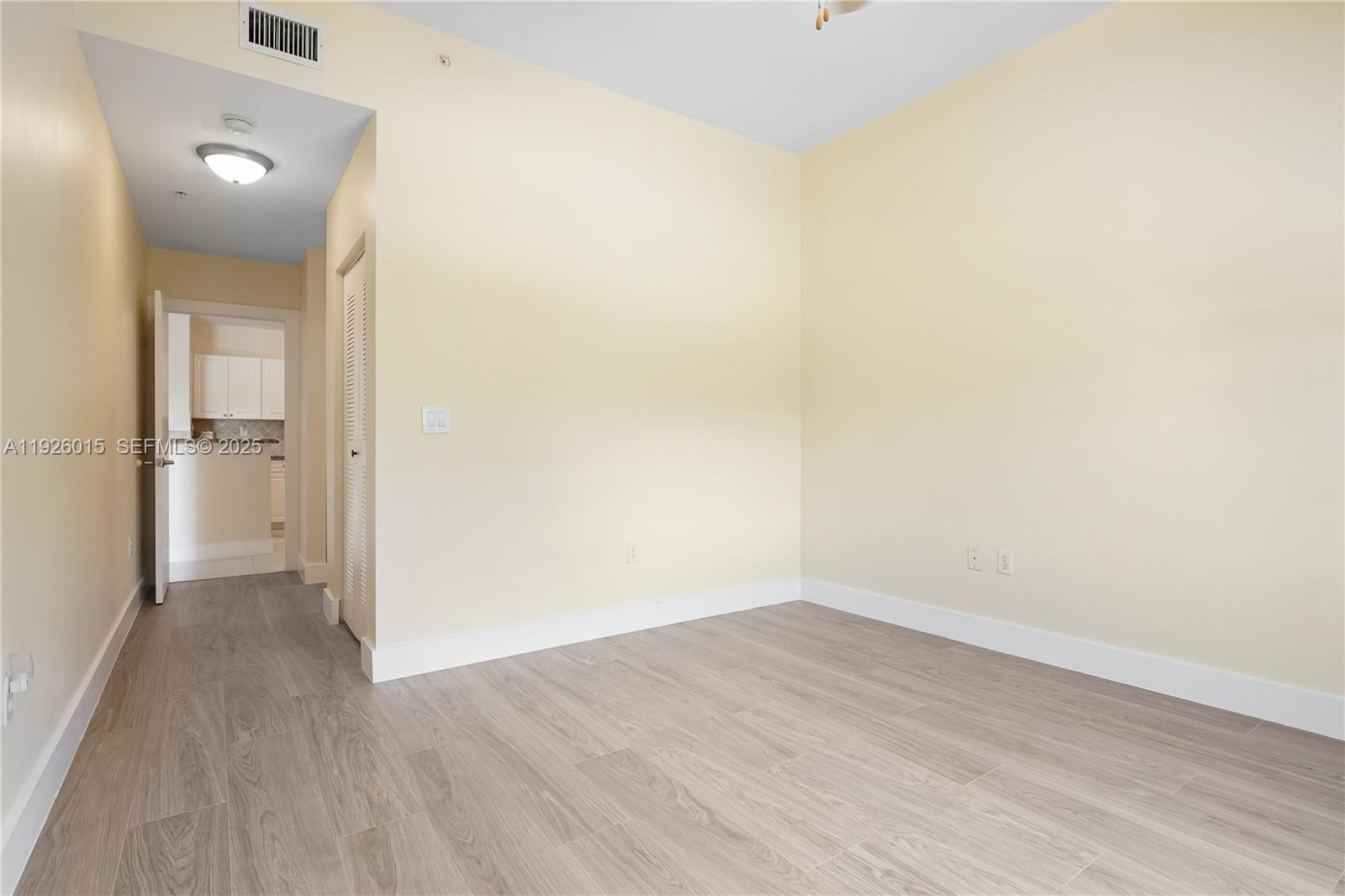 520 Southeast 5th Avenue, Unit 1109 Fort Lauderdale, FL 33301 - Photo 27 of 39 wooden floor in a empty room