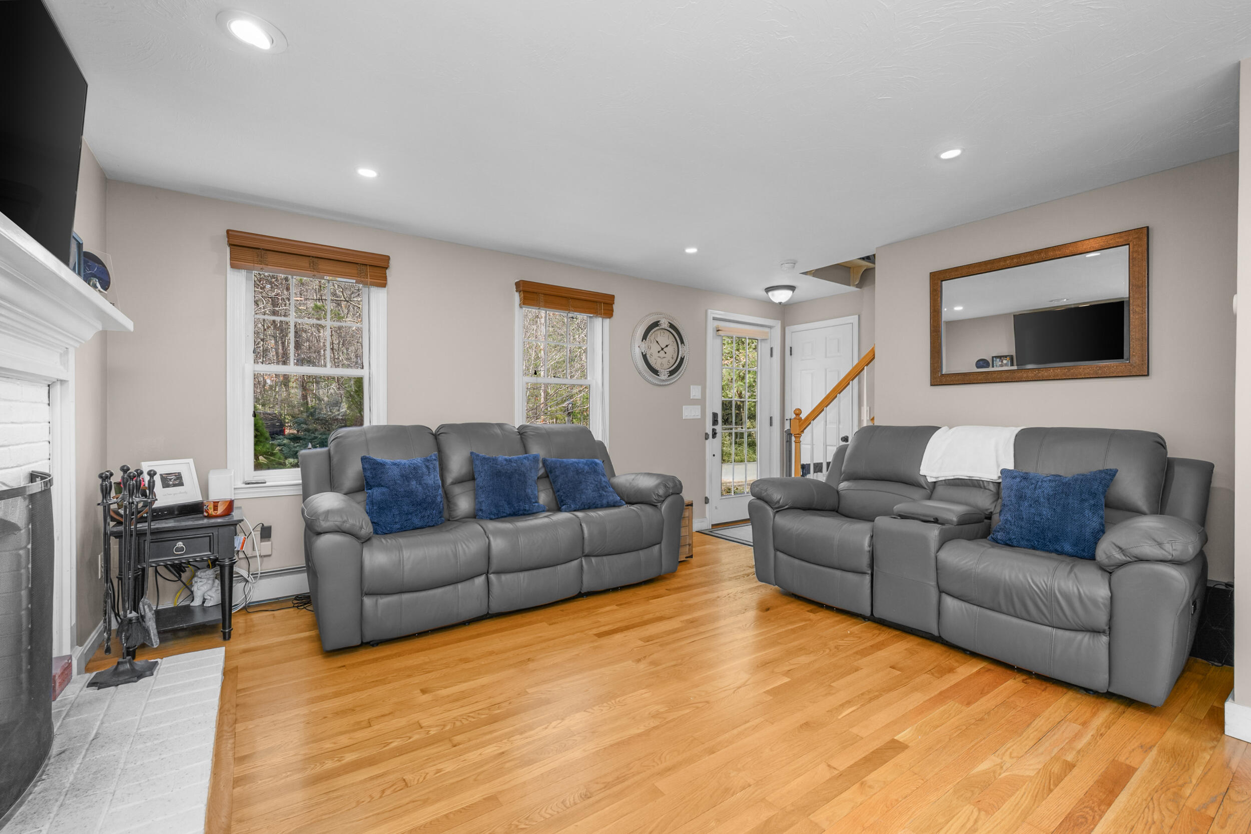 172 Skunknet Road Centerville, MA 02632 - Photo 5 of 37 Living room with fireplace