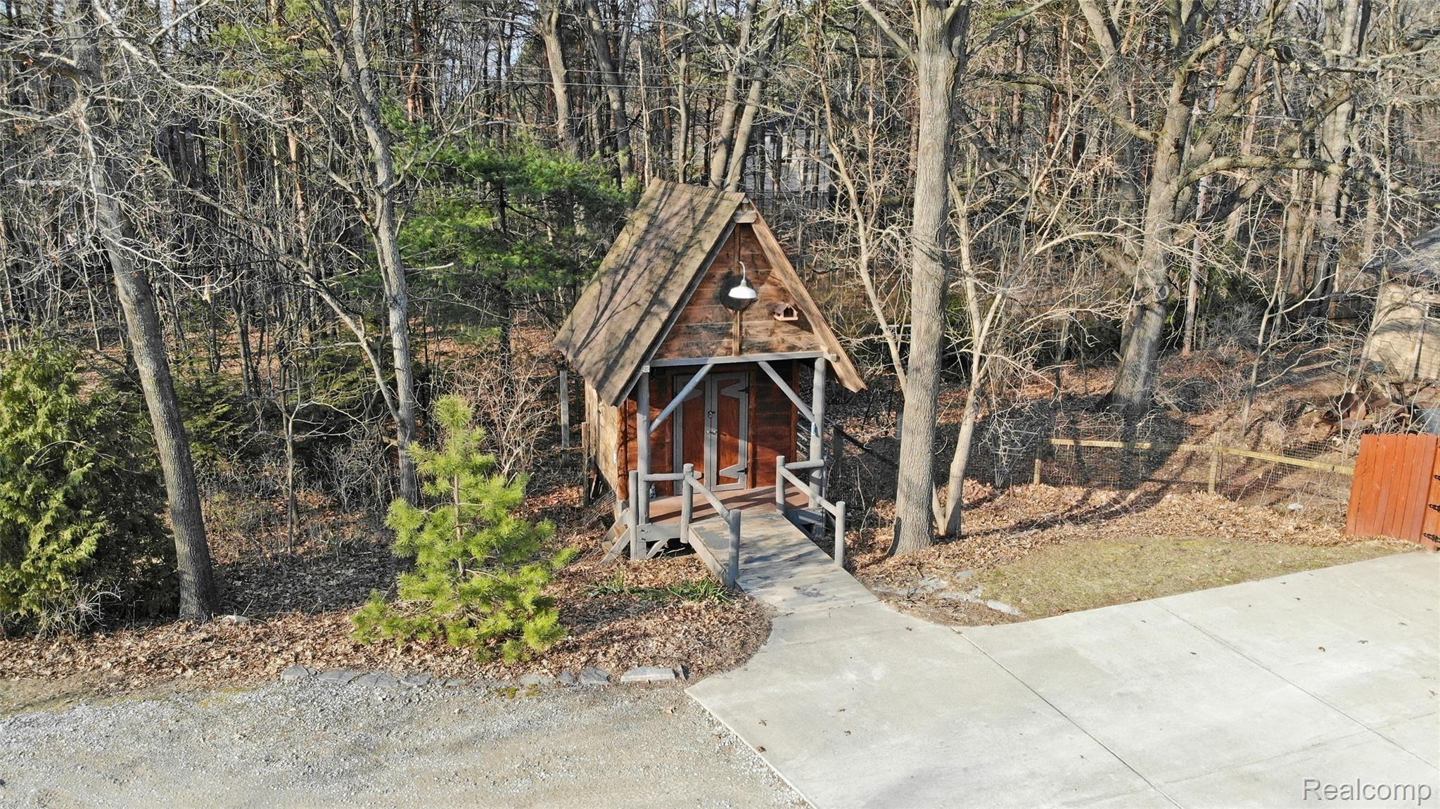 1085 Bird Road Ortonville, MI 48462 - Photo 57 of 79 57) Aerial Shed.jpg