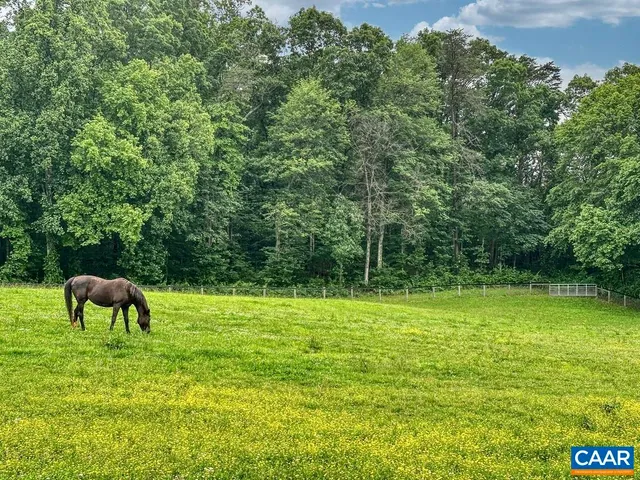 a view of a golf course with a lake