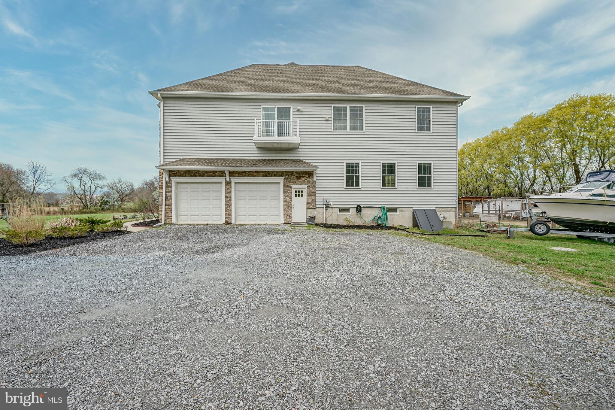 46 Quaker Road Mickleton, NJ 08056 - Photo 57 of 60 Exterior Side with 2-Car Garage