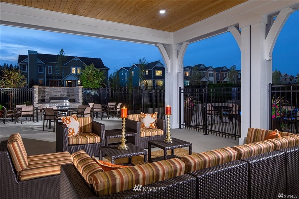 4422 185th Place Southeast Bothell, WA 98012 - Photo 27 of 28 a outdoor living space with patio furniture and potted plants
