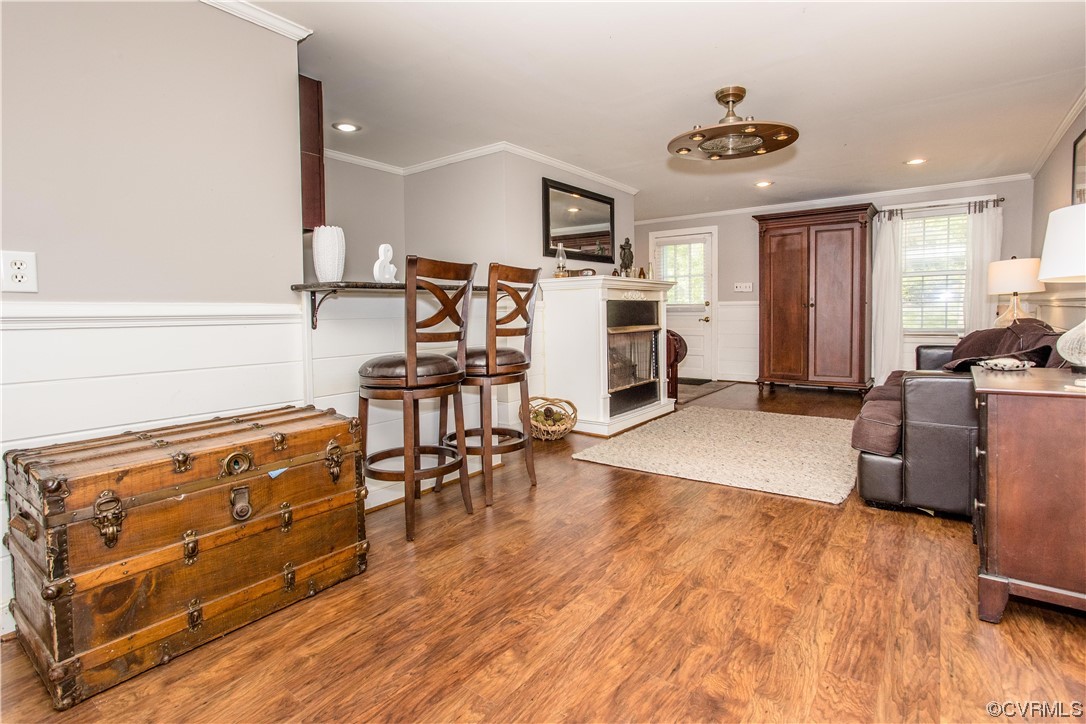 3911 Cresthill Road Chester, VA 23831 - Photo 45 of 50 a living room with furniture and wooden floor