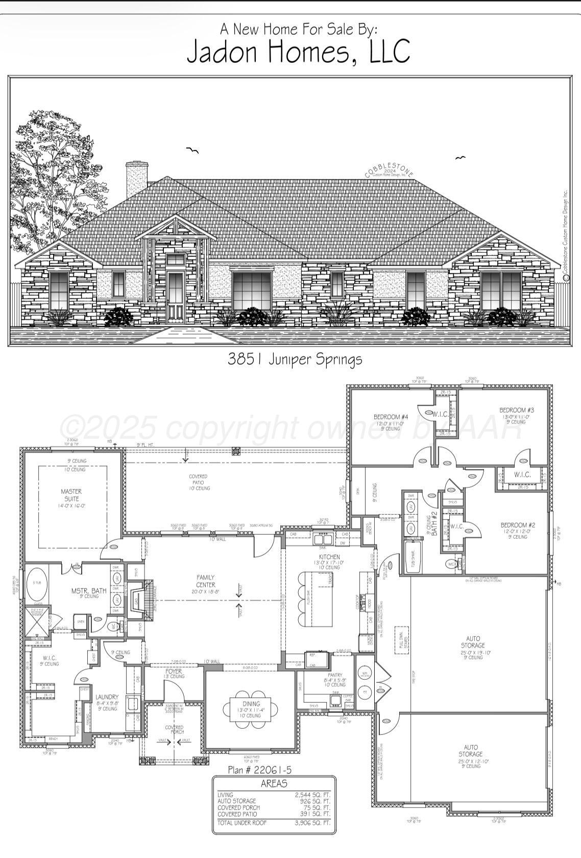 3851 Juniper Springs Road Amarillo, TX 79119 - Photo 39 of 39 Floor Plan