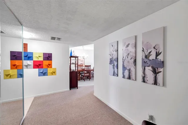a view of a livingroom and dining room