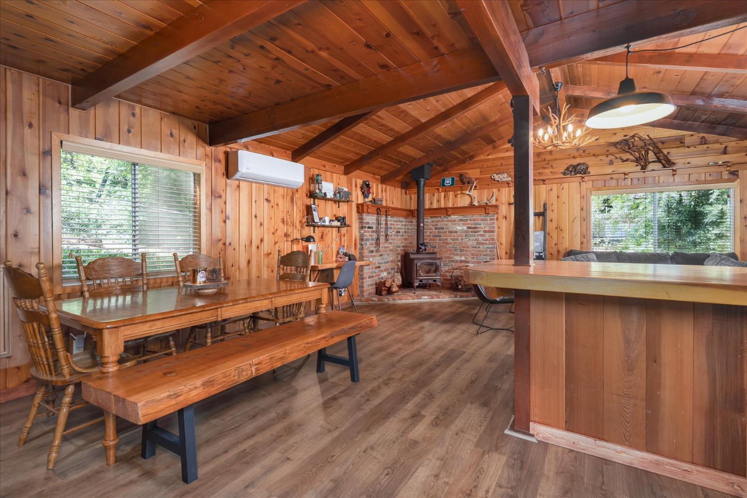 44800 Mountain Meadow Road Oakhurst, CA 93644 - Photo 16 of 41 a room with pool table and windows