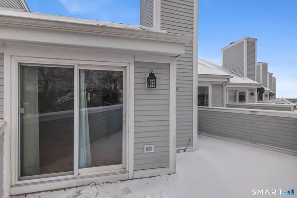 a view of front door and porch