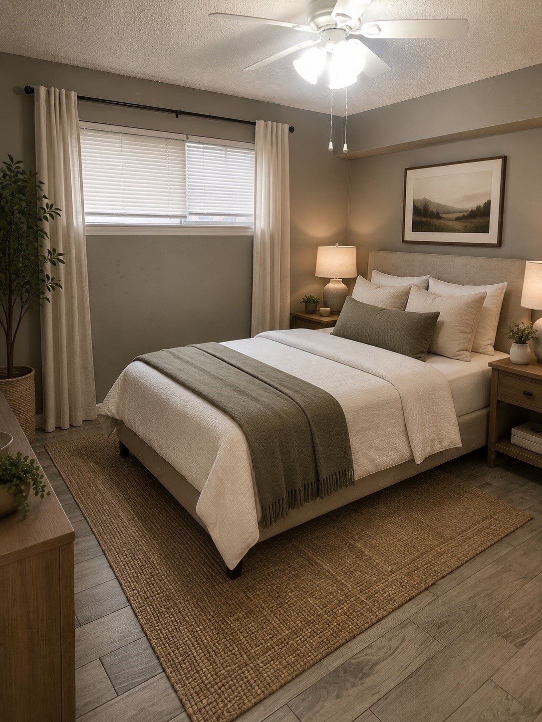 5418 Weaver Road, Unit A Houston, TX 77016 - Photo 11 of 11 a bedroom with bed and window